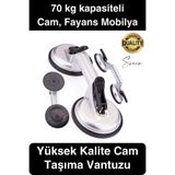 Svein 70 Kg Kapasiteli Ikili Cam Vantuzu Plastik Vakumlu Taşıma Kaporta Göçük Çektirme Fayans Tutucu