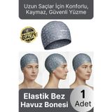 Svein #Bone Konforlu Tasarım Su Geçirmez Kaymaz Spor Yüzücü Havuz Deniz Şapkası Elastik Bez Yüzme Bonesi
