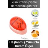 Svein Dublör Yumurta Zamanlayıcı Göstergeli Egg Timer Pişirme Haşlama Süresi Kıvam Ayarlama Aparatı