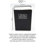 Svein #Kasa Kilitli Gizli Kasa Kitap Görünümlü Sözlük Kumbara Para Takı Evrak Saklama Kutusu Anahtarlı Çel