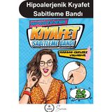 Svein #kıyafetbandı Hipoalerjenik Kıyafet Sabitleme Bandı Şeffaf 24 Adet Dekolte Abiye Gelinlik Straplez Gömlek Elbise Pantolon Etek Çorap Çift Taraflı Görünmez Cilt Dostu Yapışkan Bant