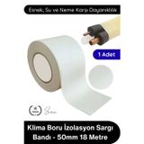 Svein #KlimaBandı Klima Boru İzolasyon Sargı Bandı 50mm 18 Metre PVC UV Dayanıklı Su Geçirmez Dekoratif Sa