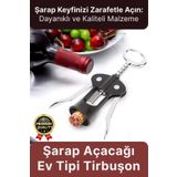Svein Özel Üretim Dayanıklı Şık Paslanmaz Kararmaz Çelik Şarap Şişe Mantar Kapak Açacağı Tirbuşon 18*7 Cm