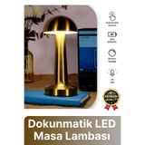 Svein Özel Üretim Dokunmatik Şarjlı Dekoratif 3 Modlu 23 cm x 9 cm Modern Aç/Kapa Butonlu Led Masa Lambası
