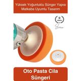 Svein #PastaCila Oto Pasta Cila Süngeri Yüksek Yoğunluk Boya Parlatma Pedi Derin Temizlik Araç Boya Bakım