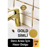 Svein Pratik Gold Altın Sarı Simli Hazır Derz Fayans Seramik Boşluk Anında Kapatıcı Yer Cephe Yenileyici