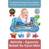 Svein Premium Bebek Oyuncağı Eğlenceli Karın Üstü Aktivite Egzersiz BPA İçermez Emekleme Su Oyun Matı