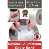 Svein Premium Çatlak Boru Tamir Su Sızdırmaz İzolasyon Çamur Bandı Isıya Dayanıklı Sakız Bant 48 Mm X 2 Mt