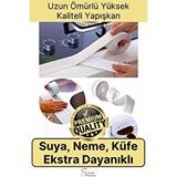 Svein Su Sızdırmaz Geçirmez Dayanıklı Lavabo Tezgah Küvet Duş Banyo Mutfak Pencere Kenar Bandı 3,2 mt