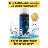 Svein Suprey Şeffaf Sızdırmazlık Su Izolasyon Spreyi Mutfak Banyo Araba Tekne Seramik Hortum Metal Yüzey