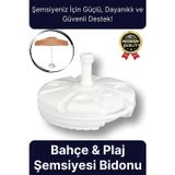 Svein Yeni Seri Pratik Uzun Ömürlü Büyük Boy Dayanıklı Plastik 49x9 cm Plaj Kamp Bahçe Şemsiyesi Bidonu