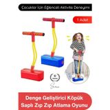 Svein #Zıpzıp Zıplama Çubuğu Oyuncak Çocuk Denge Geliştirici Köpük Saplı Eğlenceli Zıp Zıp Atlama Oyunu Ka