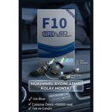 Sviesa H4 Ice Blue Led (BUZ MAVİSİ) Xenon Şimşek Etkili Far Ampül