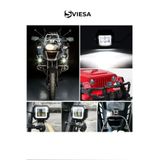 Sviesa Motosiklet Sis Farı 2 Adet Angel Beyaz Renk
