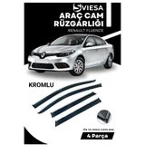 Sviesa Renault Fluence Kromlu Cam Rüzgarlığı 4lü