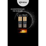 Sviesa T10 Dipsiz W5w Canbus 24 Ledli Turuncu Park Plaka Ampulü (2 Adet)