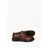 Svm Shoes Deri Kahverengi Erkek Klasik Ayakkabı, Şık Damat Ayakkabısı, Bağcıklı Deri Erkek Kundura