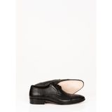 Svm Shoes Deri Siyah Klasik Ayakkabı, Bağcıklı Siyah Şık Erkek Kundura, Tabanlı Damat Ayakkabısı