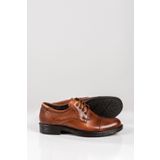 SVMSHOES Erkek Deri Kahverengi Kundura/bağcıklı Kahverengi Şık Erkek Kundura/takım Elbise Ayakkabısı Kahverengi-41