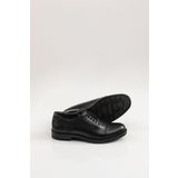 SVMSHOES Erkek Deri Siyah Kundura/Bağcıklı Siyah Şık Erkek Kundura/Takım Elbise Ayakkabısı Siyah-41