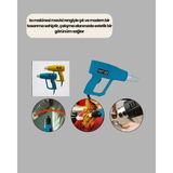Svoria Store 2 Kademeli Güçlü Sıcak Hava Tabancası 380° – 500° Isı Ayarı