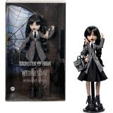 Svoria Store HXJ04 Monster High Wednesday Okul Üniformalı Bebek - Çok Renkli