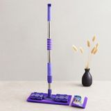 Svoria Store Mandallı Palet Mop Mikrofiber Paspas Metal Uzayan Sap 70-107 cm 360° - Çok Renkli