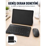 Svoria Store Mey Ithalat® Android Işletim Sistemli Sım Kart Girişli Tablet Bluetooth Klavye Mouse Seti Mobil