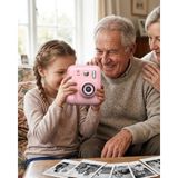 Svoria Store Mey Ithalat® Hd Ekranlı Çocuk Fotoğraf Makinesi Video Kayıt ve Baskı Kağıdı Kalem Hediyeli