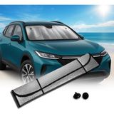 Svoria Store Mey Ithalat® Katlanabilir Oto Ön Cam Güneşlik Isı Önleyici Araç Perdesi Toyota Corolla Fiat - Renkli
