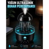 Svoria Store Mey Ithalat® Ultrasonik Denizanası Hava Nemlendirici Sessiz Çalışan Rgb Ortam Işıklı Aromat - Renkli