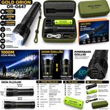 Svoria Store OR-G647 6000 Lümen Uzun Menzilli Zoomlu LED Şarjlı El Feneri