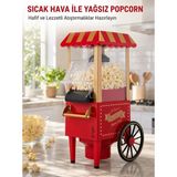 Svoria Store Sağlıklı Atıştırmalıklar Için Yağsız Popcorn Makinesi - Çok Renkli