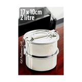 Svoria Store Sefer Tası Paslanmaz Çelik Yemek Kabı 17 cm 2 Litre 721367 - Çok Renkli