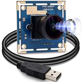SVPRO USB Kamera Kartı 1080P 30fps Web Kamerası 170 Derece Balık Gözü Lens, CMOS OV2710 Mini USB Kamera Bilgisayar Desteği Android Linux, Windows Mac OS için UVC