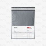 Svs Etiket Plastik Cepli Gri Kargo Poşeti - 22x30+5 / 100 Adet
