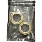 Svs Etiket Plastik Siyah-Şeffaf Kargo Poşeti - 30x37+5 / 1.000 Adet