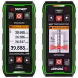 Sw-6100Gt Duvar Metal-Ahşap Dedektörü & Lazer Mesafe Ölçer 120M