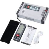 SW-B40 Geniş Yatay Göstergeli Metal Lazermetre | 40 Metre | Şarj Edilebilir