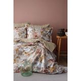 Swan 210 Tc (83 Tel) Dijital Pamuk Saten Çift Kişilik Nevresim Takımı - Renkli - 200 x 220 cm