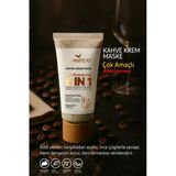 Swanfeat 6 İn 1 Kahve Krem Maske Çok Amaçlı Aydınlatıcı, Gençleştirici, Peeling, Nemlendirici 50Ml