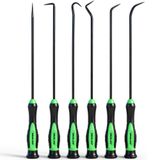 SWANLAKE GARDEN TOOLS SWANLAKE Çekme ve Kanca Seti, Araba için Yağ Contası/O-Ring Conta Pick Mini Kancalar Çektirme Sökücü (6 Adet)