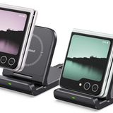 SwanScout Kablosuz Şarj Aleti Samsung Z Flip için (2 Paket), Galaxy Z Flip 6/5/4/3 için Katlanabilir Şarj Cihazı, Z Flip/Moto Razr için Kablosuz Şarj İstasyonu, SwanScout 501S (Adaptör Dahil Değil)