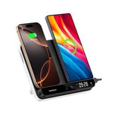 SwanScout Samsung Galaxy S24 için Dual Wireless Charger