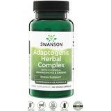 Swanson Adaptogenic Herbal Complex With Rhodiola And Ginseng 60 2001 Iu 50MCG Bone And Immune Health 60 Veggie Kapsül