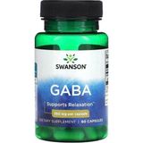 Swanson Ga.ba Supports Relaxation 250MG - 60 Kapsül