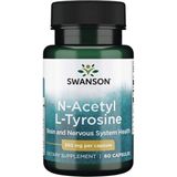 Swanson N-Acetyl L-Tyrosine 350mg 60 Capsul Usa