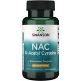 Swanson Nac N-Acetyl-Cysteine 600MG 100 Kapsul 100 Servis Abd