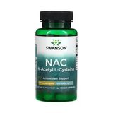 Swanson, NAC, N-Acetyl L-Cysteine, 600 mg, 60 Veggie Capsules