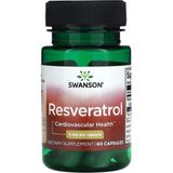 Swanson Resveratrol, 5 mg 60 Kapsül Usa Menşei - Aromasız